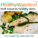 Healthy food waistline